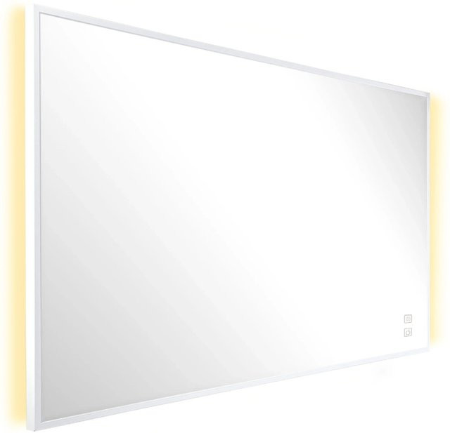 Könighaus Infrarot LED-Spiegelheizung 600 W Weiß - Bild 1