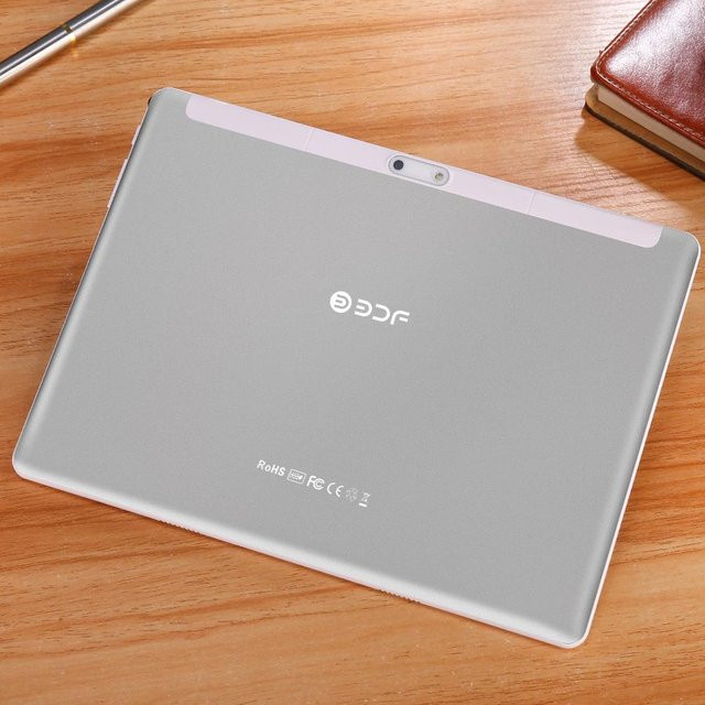 BDF S10 Global Tablet mit 10,1 Zoll Display, 4 GB RAM, 64 GB ROM, MediaTek Prozessor, Android, WLAN, 3G und Bluetooth in Silber - Bild 1