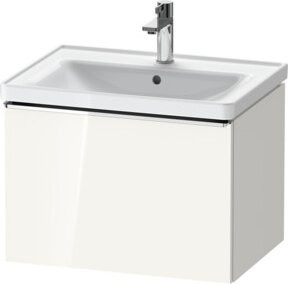 Duravit Waschtischunterschrank D-Neo, Wandhängend, Weiß Hochglanz, B: 63,4 cm, H: 44,0 cm, T: 45,2 cm - Bild 1