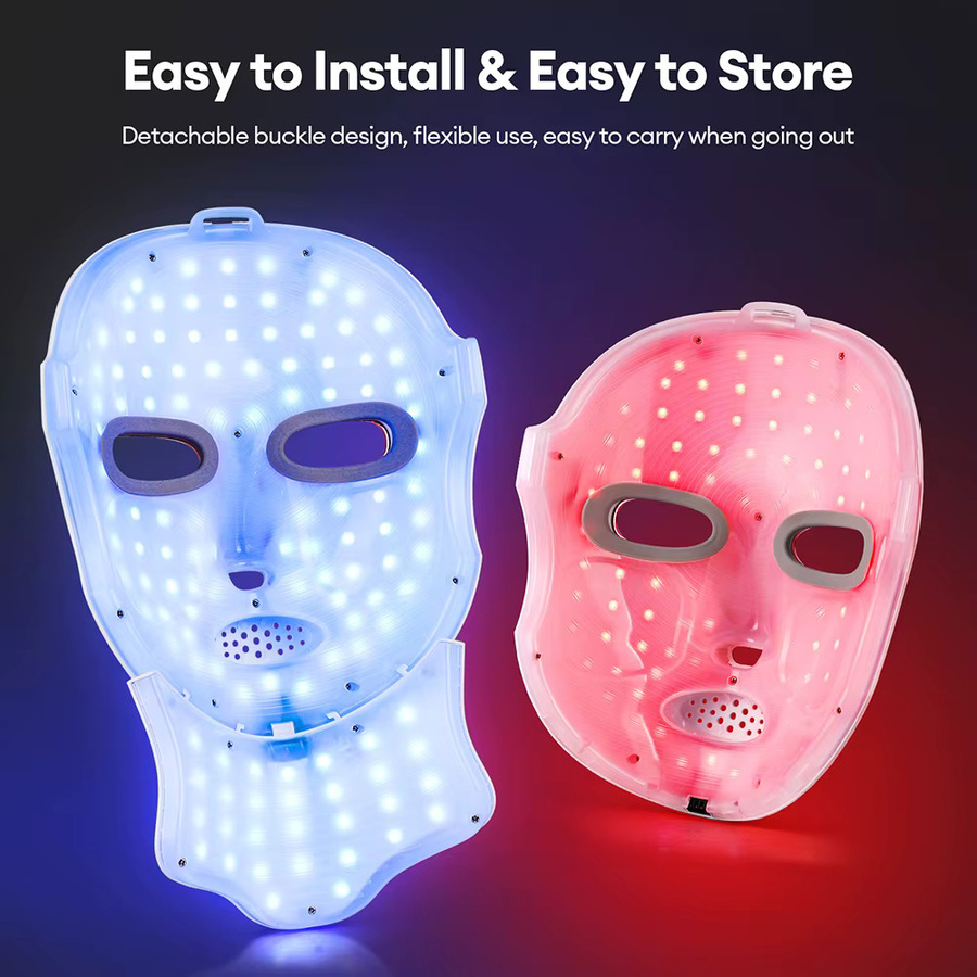foreverlily LED Gesichtsmaske, 7-Farben, Unisex - Bild 5