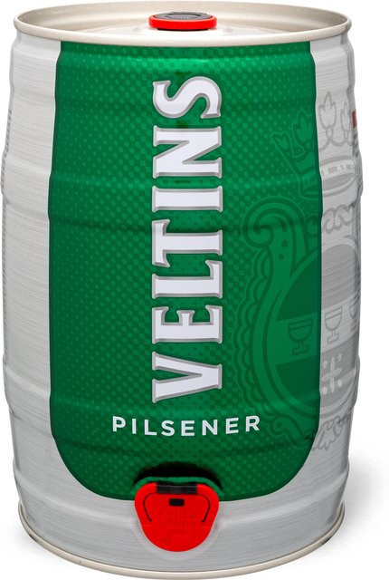 Veltins Pilsener Bierfass 5 l - Bild 1
