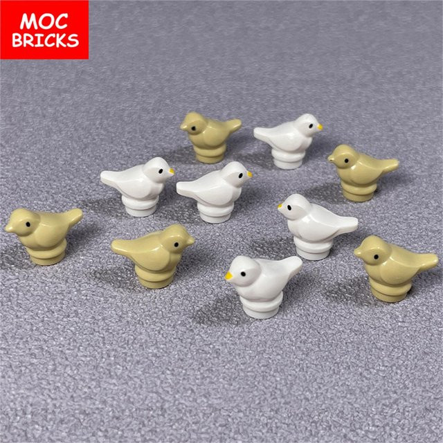Yiran toy MOC Bausteine Tier Spatz Vogel, Konstruktionssteine, ab 6 Jahren - Bild 1