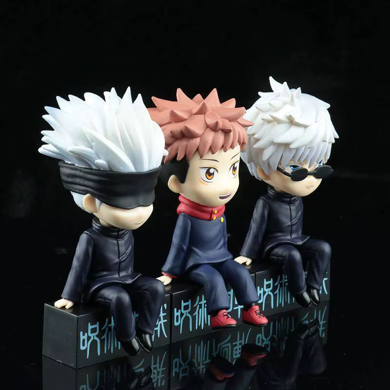 Bandai Jujutsu Kaisen Q-Version Figuren, Gojo Satoru, Itadori Yuji, Geto Suguru - Bild 2