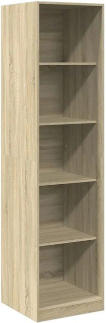 vidaXL Kleiderschrank Sonoma-Eiche in Braun aus Holzwerkstoff, B/T/H: 50 x 50 x 200 cm - Bild 1