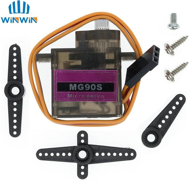AITEWIN ROBOT MG90S Digitaler 9g Servo mit Metallgetriebe für RC Hubschrauber, Flugzeuge, Boote und Autos - Bild 1