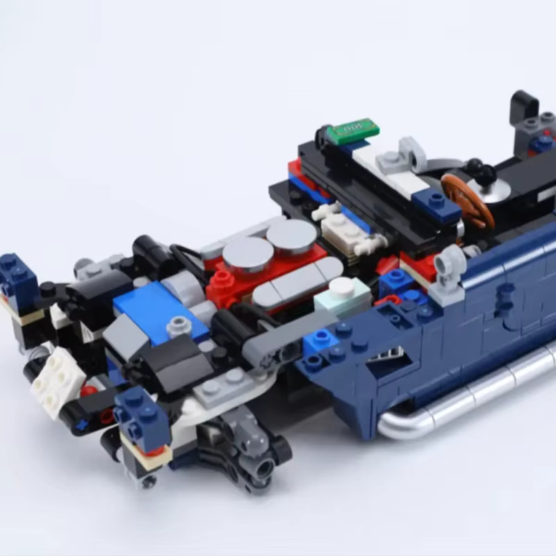 YMOLGA Kreatives Roadster-Mechanik-Set, 1241 Teile, ab 14 Jahre - Bild 3