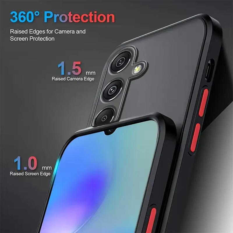 Stoßfeste Armor Handyhülle aus weichem TPU für Samsung Galaxy S26 S25 S24 S23 S25 Ultra Plus, Transparent - Bild 2