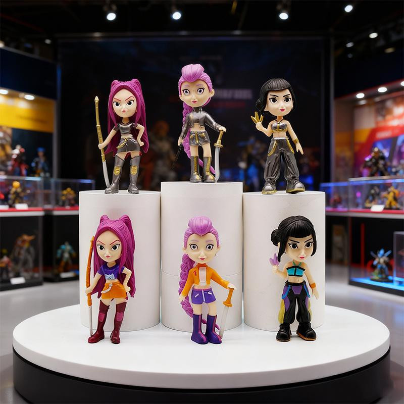 Fashnics Anime Kpop Teufelsjäger Blind Box Rumi Mira Zoey Sussy Puppe - Bild 3