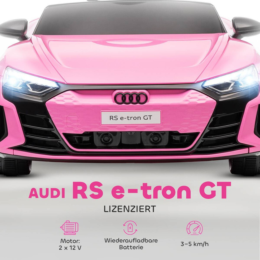 HOMCOM Kinder Elektroauto mit Fernbedienung rosa ab 3-5 Jahre - Bild 4