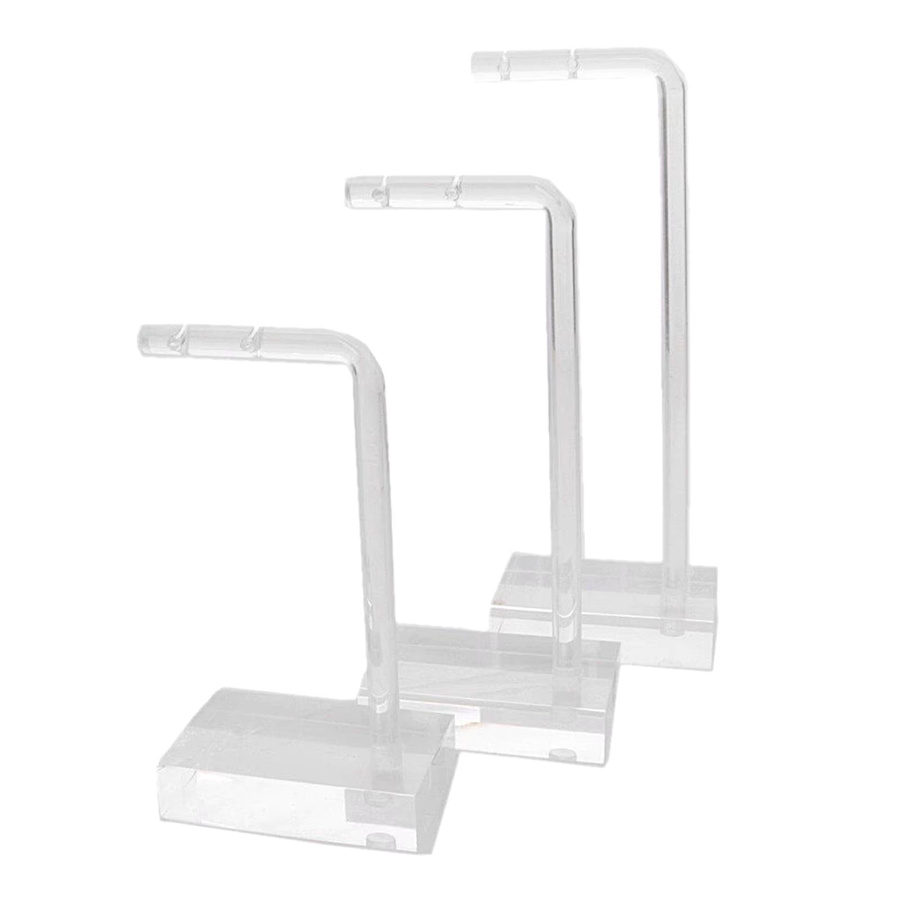 Phenovo Ohrring Display Rack, Acryl, T-Form, 3 Stück, Unisex - Bild 4