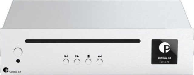 CD Box S3 CD-Spieler in Silber - Bild 1