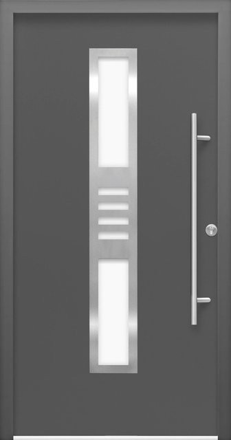 Splendoor Haustür Thermospace Köln Prime mit Glaseinsatz in Anthrazit, Anschlag Rechts, B: 110 cm, H: 210 cm - Bild 1