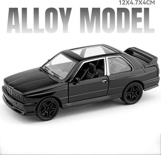 Linyi toy car M3 Sportwagen Modell, 1:36, Rückzieher, ab 14 Jahren - Bild 1