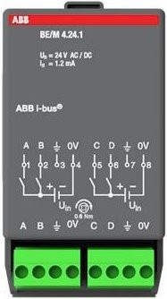 ABB Binäreingang BE/M4.24.1 2CDG110006R0011 in Grau - Bild 1