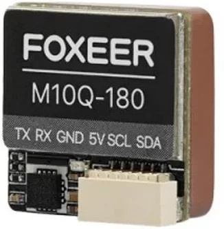 Foxeer M10Q-180 M10Q-250 M10 Dual Protocol GPS Modul mit integriertem QMC5883 Kompass und Keramik Antenne in Schwarz für RC FPV Long Range - Bild 1