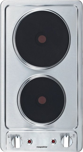 Respekta Domino-Cerankochfeld KM9111EN in Silber mit 2 Kochmulden - Bild 1