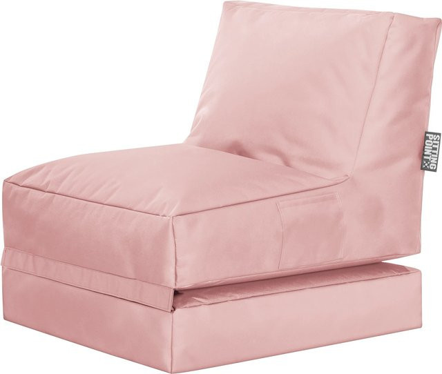 Sitting Point Sitzsack Twist Scuba 300 in Rose mit wasserabweisendem Polyester-Bezug und EPS-Perlen - Bild 1