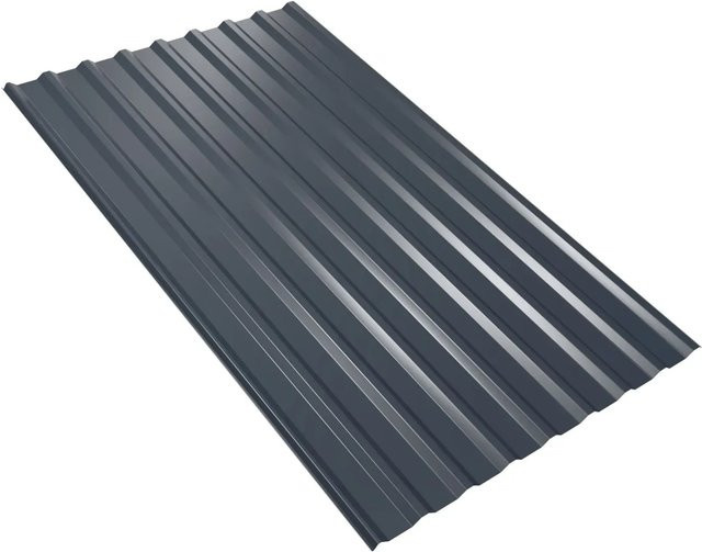Weckman Stahl-Trapezprofil in Anthrazit, Breite: 113,5 cm, Länge: 210 cm, Stärke: 0,4 mm - Bild 1