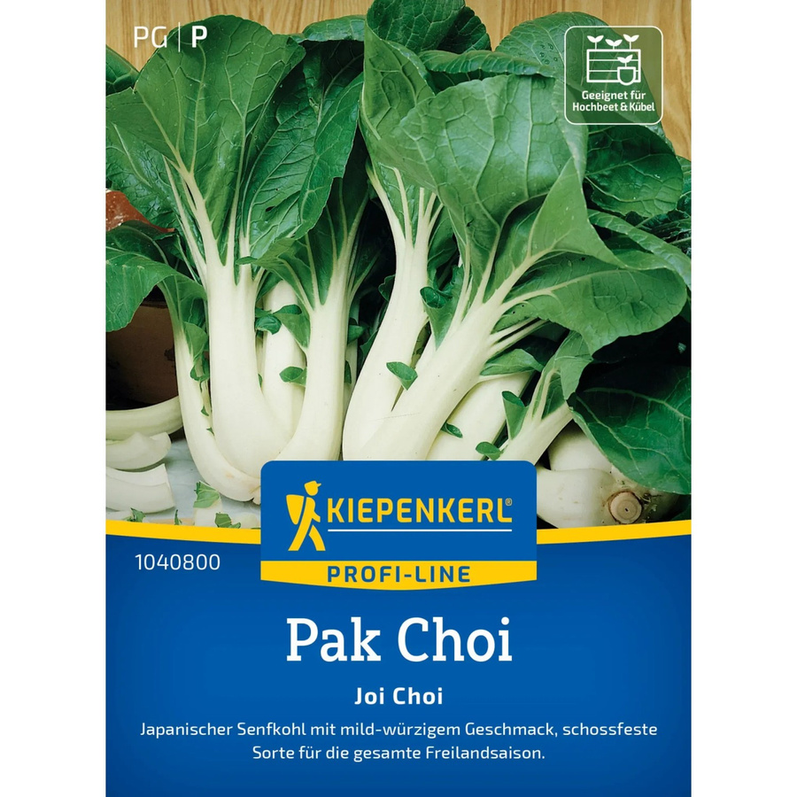 Kiepenkerl Pak Choi Samen Joi Choi Profi-Line F1-Hybrid Gemüse für Beet, Hochbeet oder Kübel - Bild 2