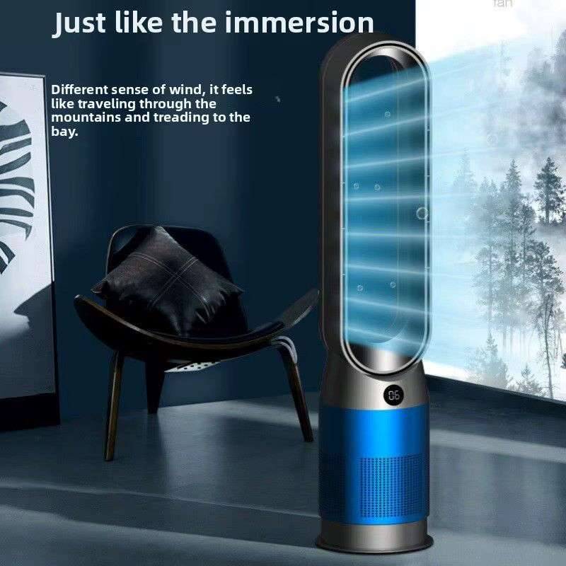 SUSWEETLIFE 42-Zoll Kühl- und Heizventilator mit Thermostatsteuerung, Fernbedienung und Öko-Modus - Bild 2