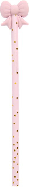 Rico Design Paper Poetry Bleistift mit Schleife in Pink - Bild 1