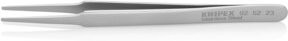 Knipex Universalpinzette Glatt aus Edelstahl in Silber, Länge: 118 mm - Bild 1
