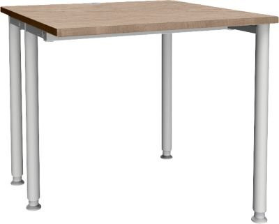 Schäfer Shop Genius Schreibtisch MODENA FLEX höhenverstellbar, Eiche, Breite: 80 cm - Bild 1