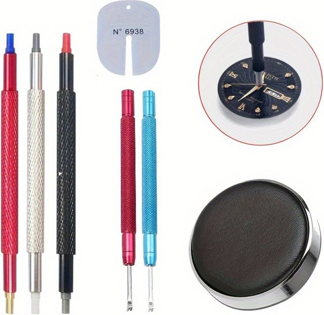 Uhren Reparatur Werkzeug Set, Edelstahl, Silber, Unisex - Bild 1