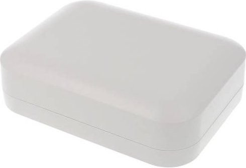 Hammond Electronics 1556EGY Universal-Gehäuse aus flammhemmendem ABS-Kunststoff in Grau, B/T/H: 160 x 120 x 45 mm - Bild 1
