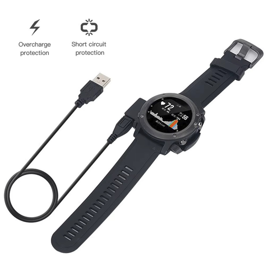 Garmin Schnellladestation mit Clip, Silikon, Schwarz, Fenix 3, Fenix 3 HR - Bild 3