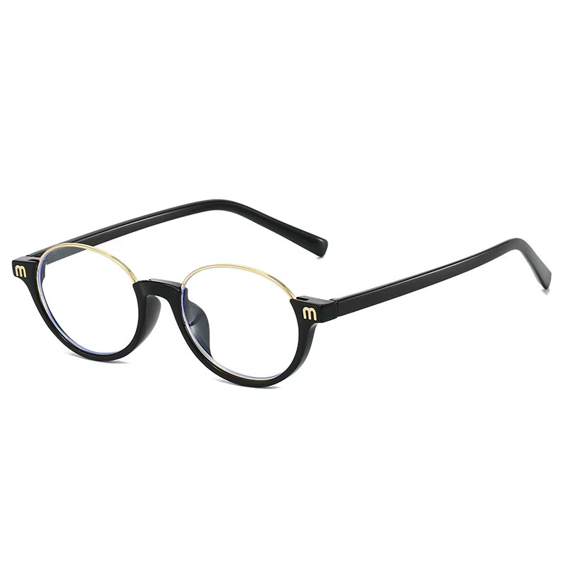 2026 Oval-Sonnenbrille für Damen, Halbrand - Bild 2
