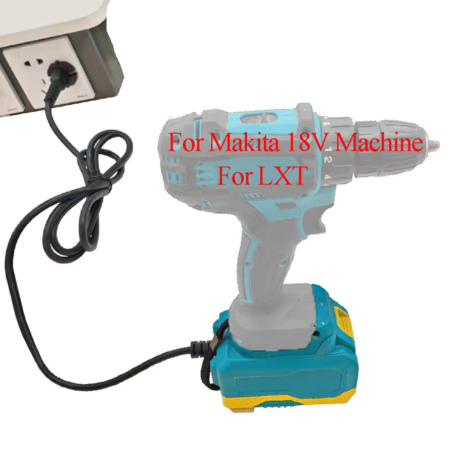 Makita DC-Adapter für 18 V Lithium-Ionen-Akku BL1830, AC 220 V auf 20 V 40 A, Multicolour - Bild 5