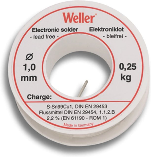 Weller Elektroniklot bleifrei 250 g - Bild 1