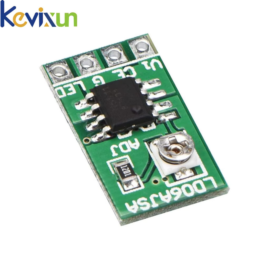 10 Stück Kevixun LED-Treiber mit einstellbarem Konstantstrom 30-1500mA, DC 3,3V 3,7V 4,2V 5V PWM-Steuerung, Buck Power Module, Grün - Bild 2