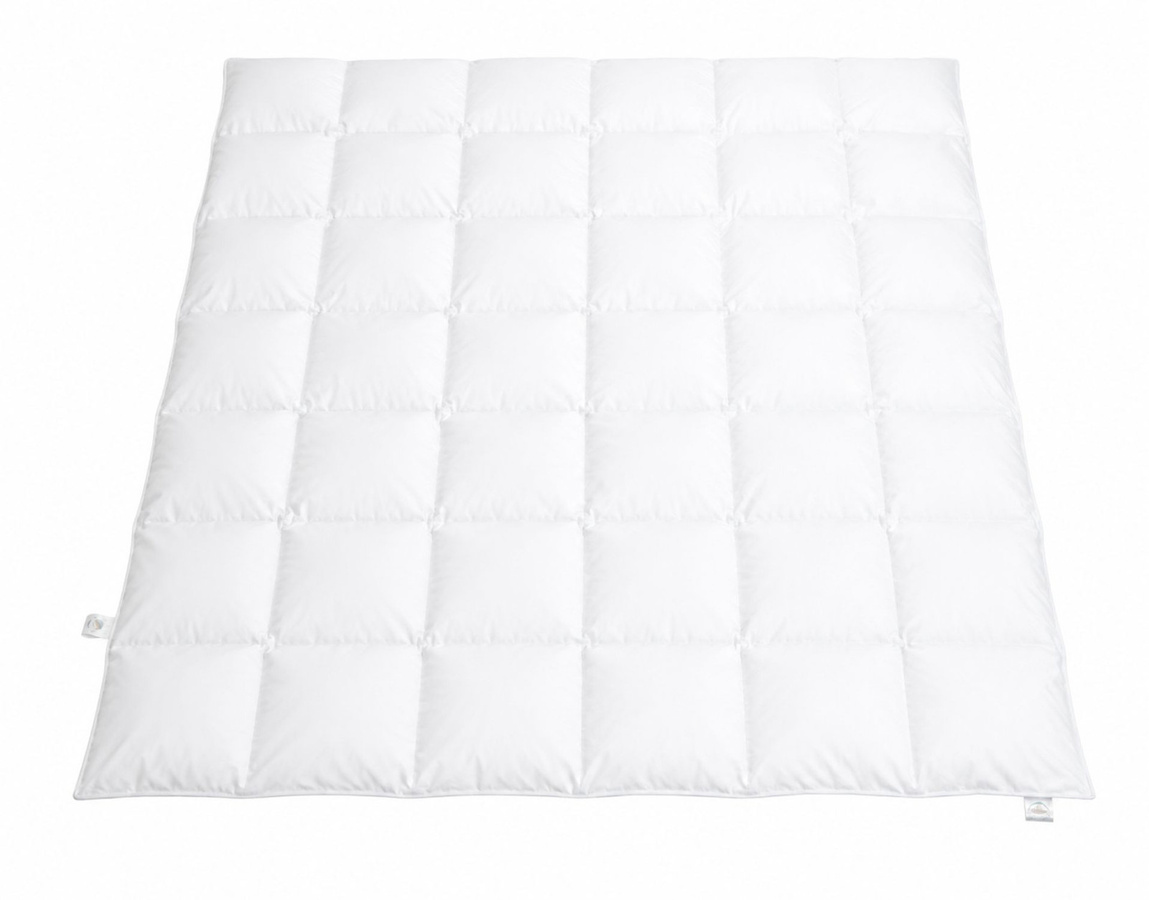 Betten Hofmann Daunendecke Sibiria White mit Schneegänseflaum, B/B: 240 x 220 cm - Bild 1