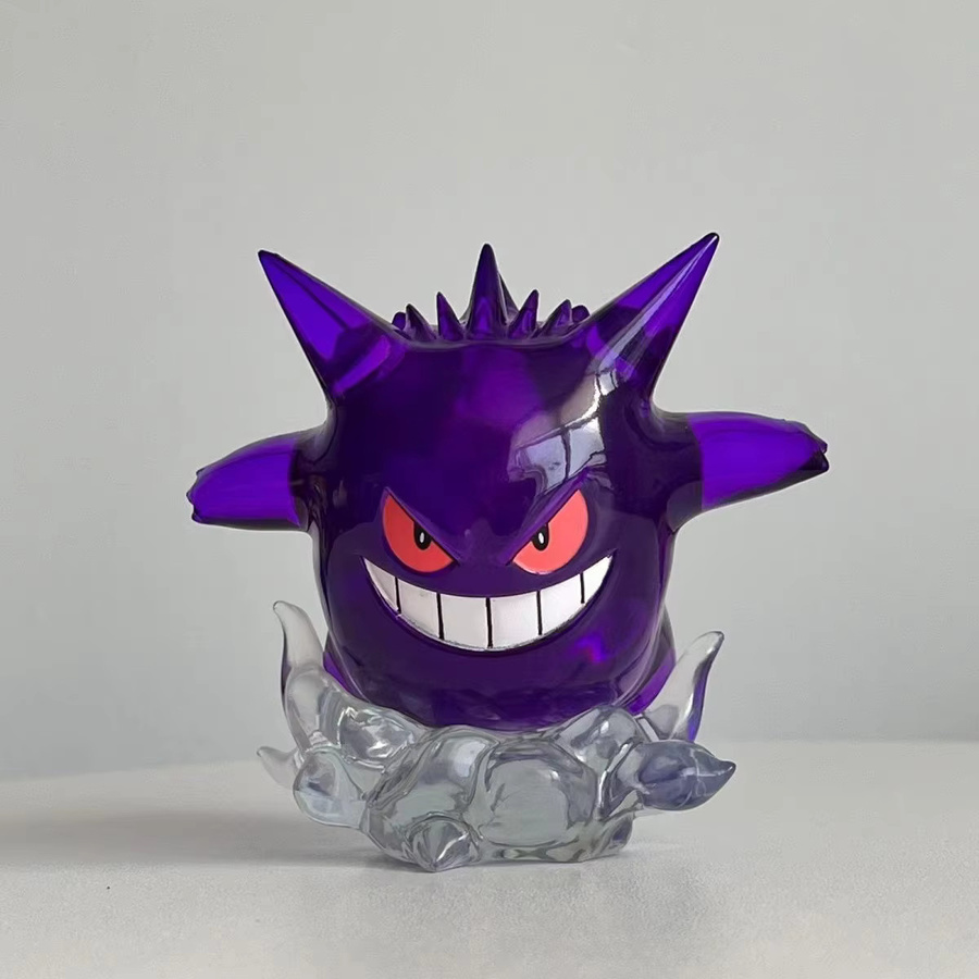 Potdemiel Pokémon Snorlax Gengar, Actionfigur, transparent, lila - Bild 2