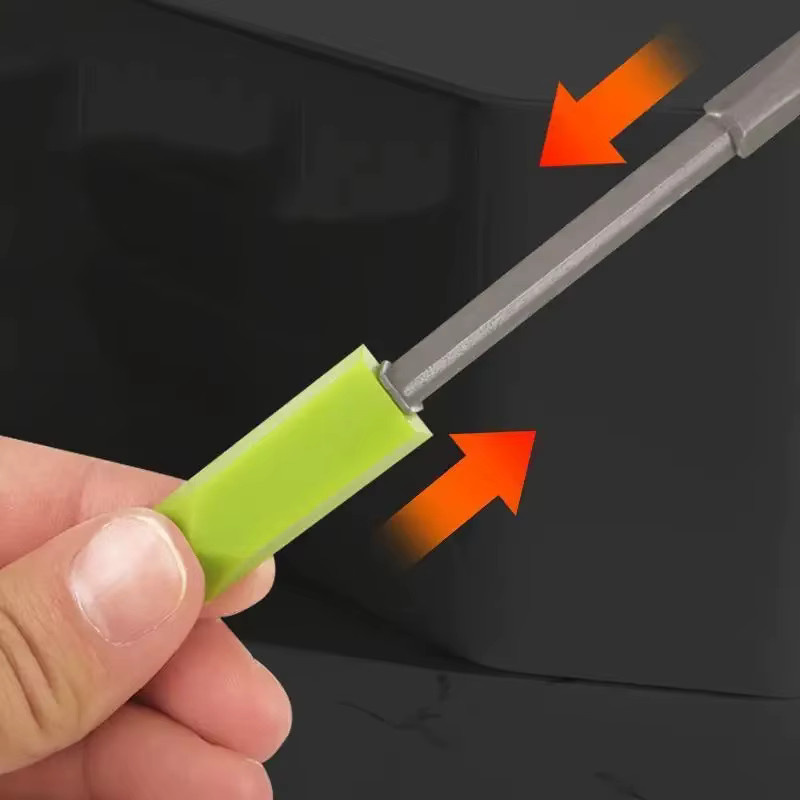 9-in-1 Silikon-Schaber-Set zum Glätten und Entfernen von Dichtstoffen in Grün - Bild 4