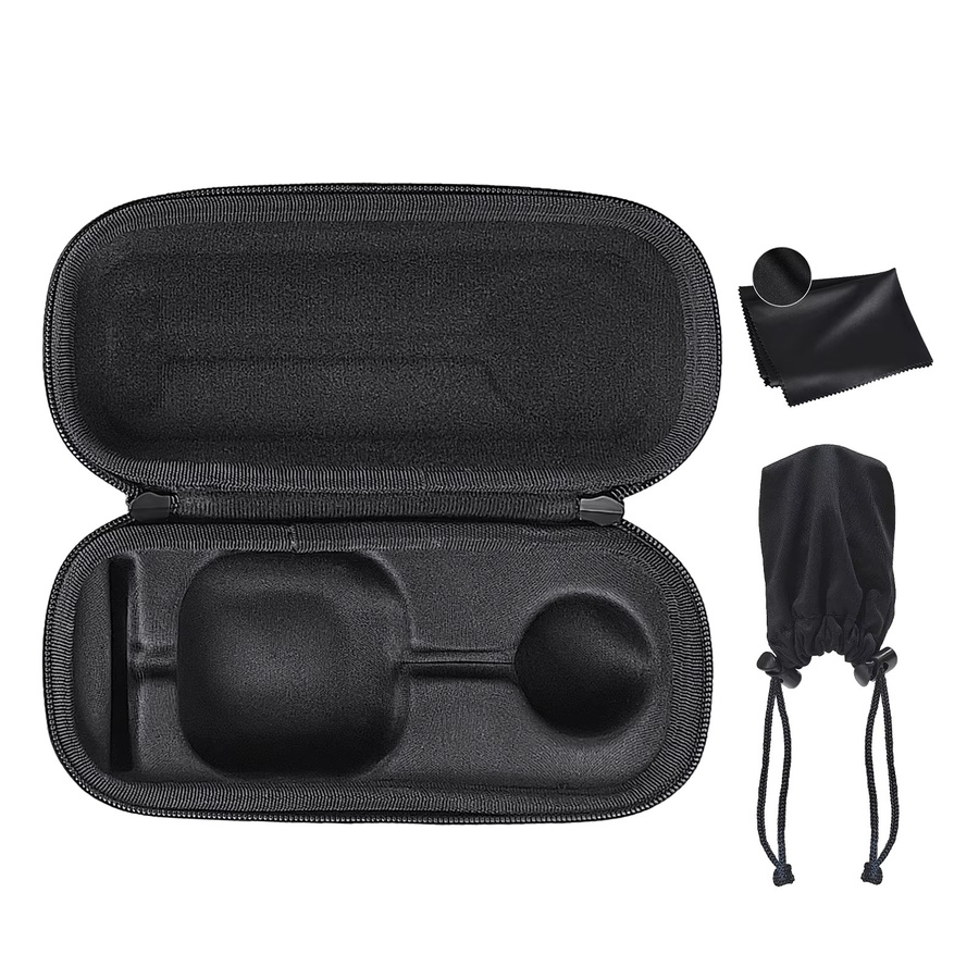 JYS Kamera-Aufbewahrungstasche JYS-NS2316 für Nintendo Switch 2 in Schwarz mit robustem Griff und Objektivtuch - Bild 2