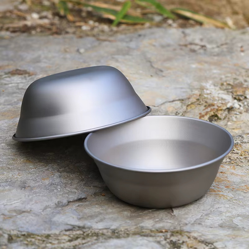 Tiartisan Titan Camping Geschirr Set aus Metall für Outdoor und Wandern, ultraleicht und stapelbar - Bild 5