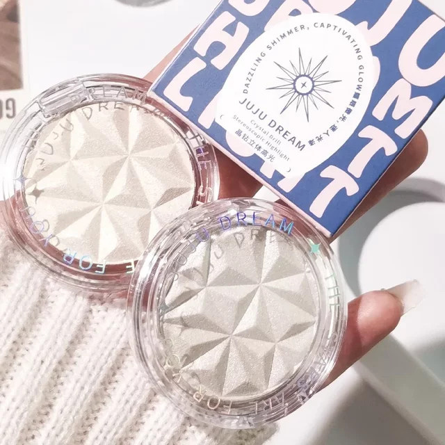 JUJU Dream Shimmer Glow Highlighter, 2-Farben-Palette, schimmernd - Bild 1