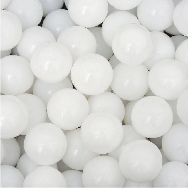 LittleTom Bällebadbälle Weiß 50-teiliges Set - Bild 1