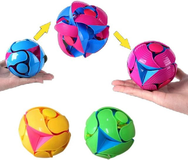 soulbao Handwurf-Farbball-Spielzeug, Zubehör, 2-teiliges Set, Bunt / Mehrfarbig - Bild 1