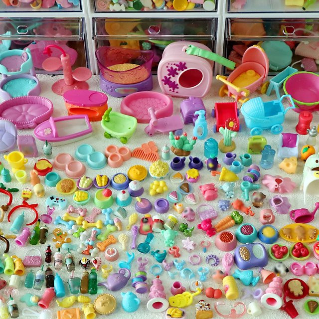 LPS Zufälliges Zubehör für Haustier-Spielzeug, 35-teiliges Set - Bild 1