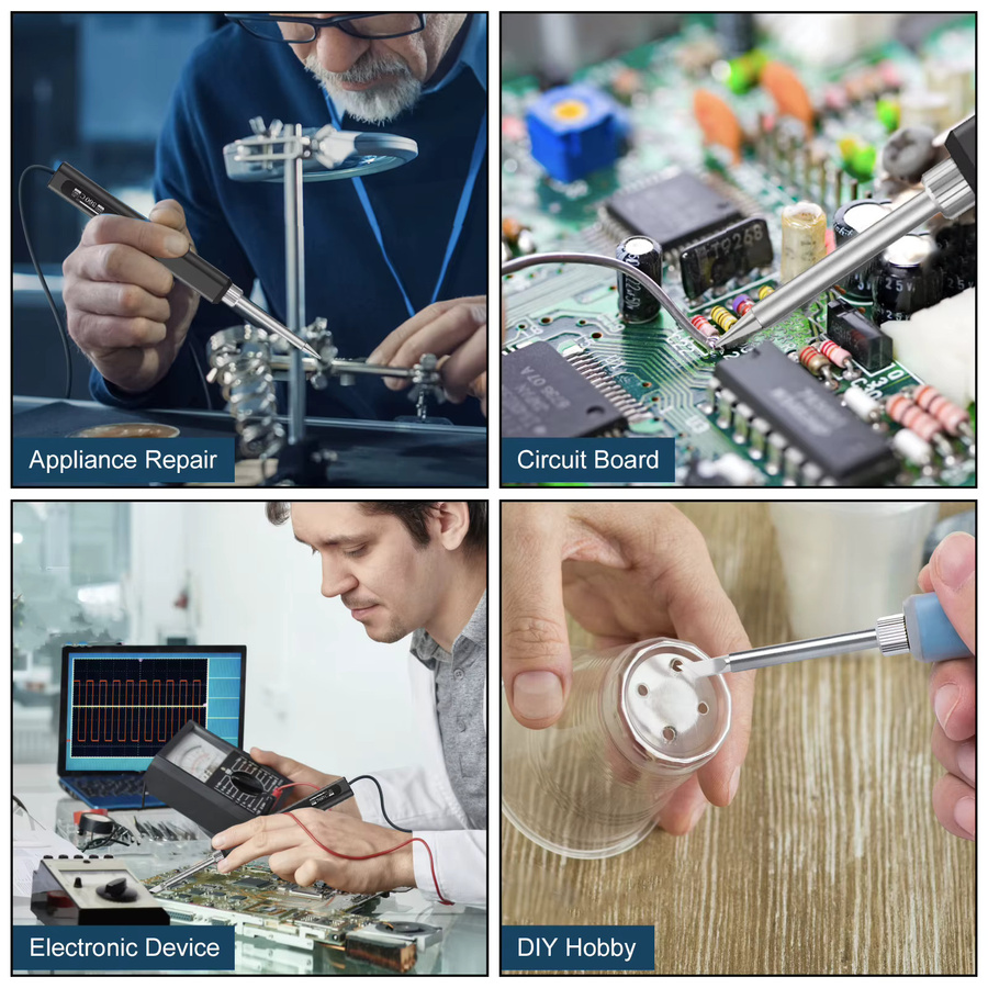FEITA T65 Lötspitzen Ersatzset für Smart Mini Bleistift Lötkolben in Silber - Bild 2