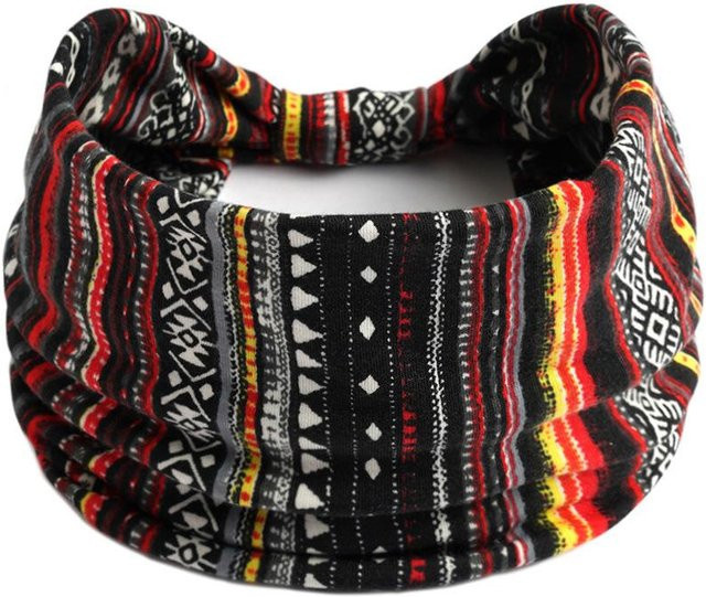 KaiTingu Stirnband, Baumwolle, Blumendruck, Damen - Bild 1