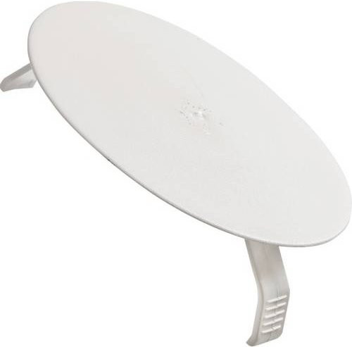 F-Tronic 7390015 Feder-Steckdeckel in Weiß, 50 Stück - Bild 1