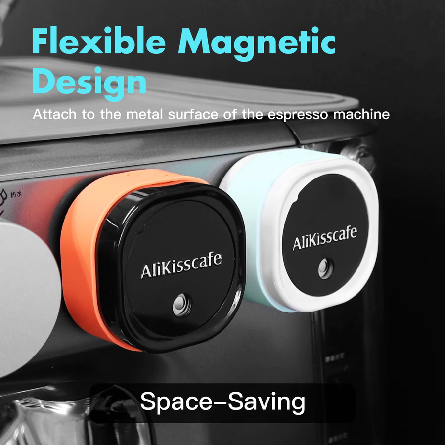 ALIKISSCAFE Elektrischer Kaffeebohnen Sprayer in Weiß für Barista Espresso Zubehör - Bild 4