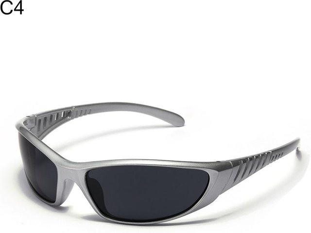 liuongwen Sonnenbrille Sport, Kunststoff, Vollrand, rechteckig, grau, Herren - Bild 1