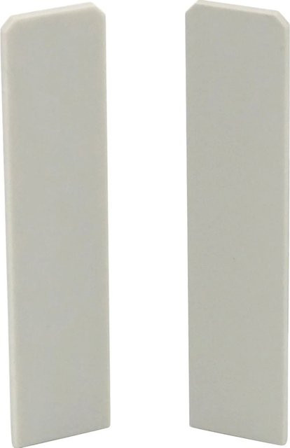 Endkappen Cubica 60 SB von Döllken Profiles in Seidengrau aus Kunststoff - Bild 1
