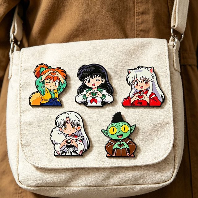 Bandai Abzeichen, Inuyasha, Metall, Unisex - Bild 1